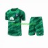 Camisola Inter de Milão Guarda-redes Criança Equipamento Segundo 2023-2024 Manga Curta